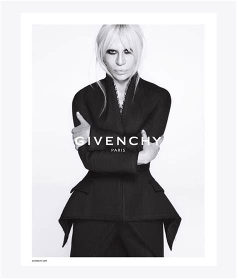 Donatella Versace Stars in New Givenchy Campaign With